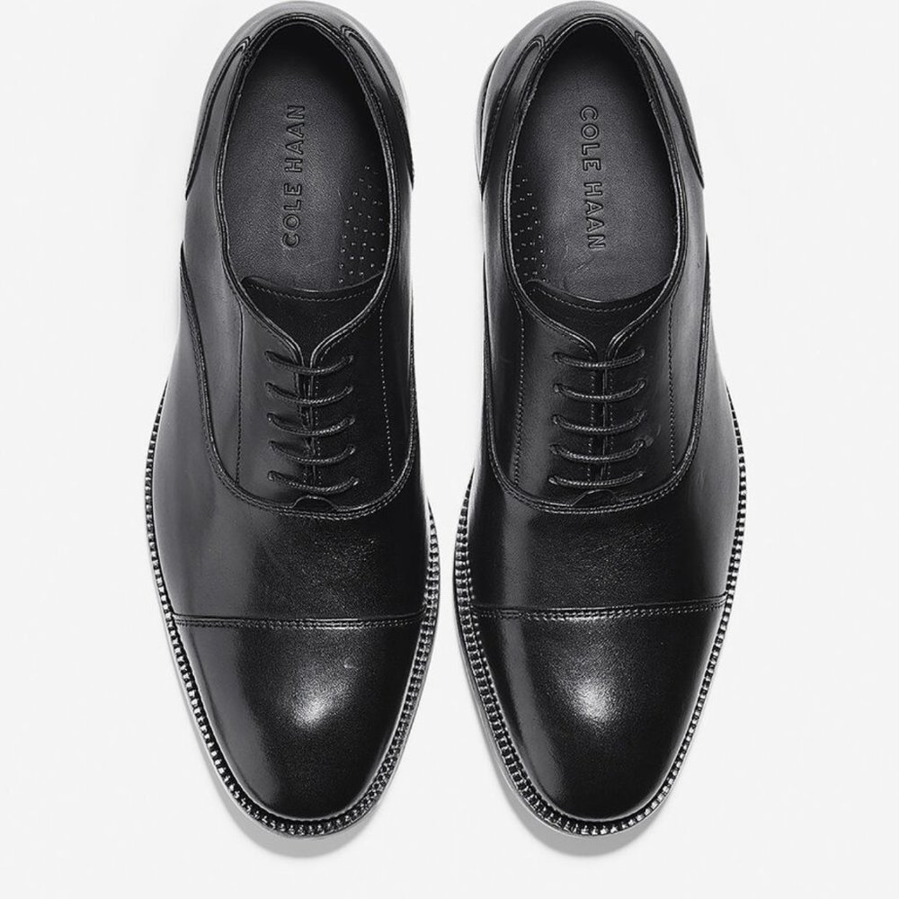 Cole Haan Williams Cap Toe Oxford - Black